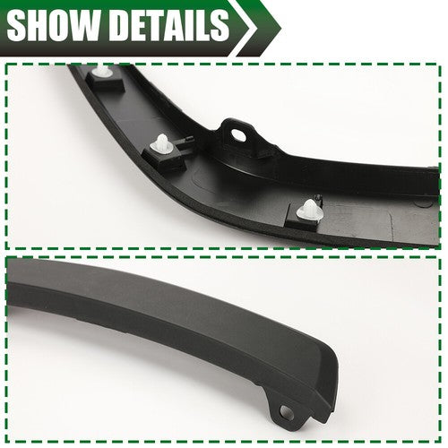 Solid Spare Fit For 2019-2022 Toyota RAV4 Front Fender Flare Molding Trim Left Driver Side