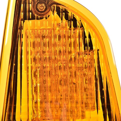 Solid Spare Fit For 1986-2008 Kenworth K300 T300 T330 T600 LED Turn Signal Lights Amber