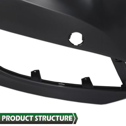 Solid Spare Fit for 2010 2011 2012 Hyundai Genesis Coupe Front Bumper Cover Fascia New