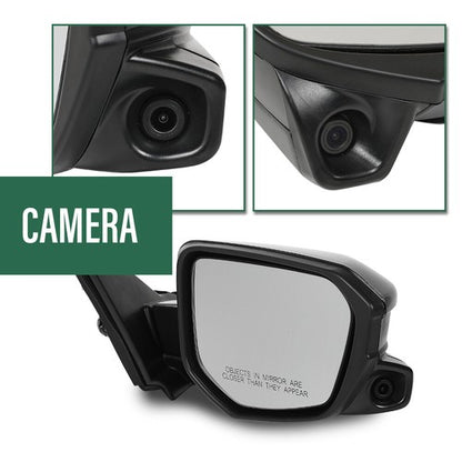 Solid Spare Fit For 16-20 Honda Civic 11 Pin Power Heated View Camera Mirror Passenger Side