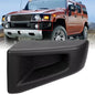 Solid Spare Front Bumper End Cap Plastic For 2003-2009 Hummer H2 Left Side LH Textured ABS