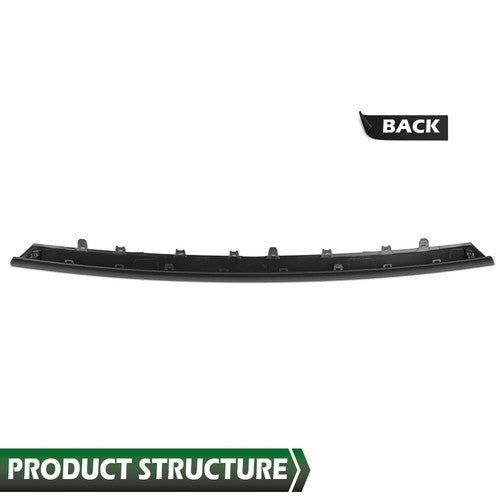 Solid Spare Fit For 18-20 Toyota Camry Front Bumper Face Bar Lower Molding Trim Black