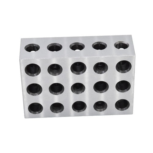 Solid Spare .0002" Machinist Precision 2-4-6 Blocks 23 Holes 1 Matched Pair 246 Jig