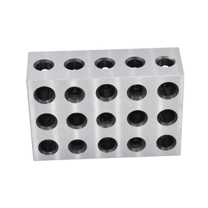 Solid Spare .0002" Machinist Precision 2-4-6 Blocks 23 Holes 1 Matched Pair 246 Jig