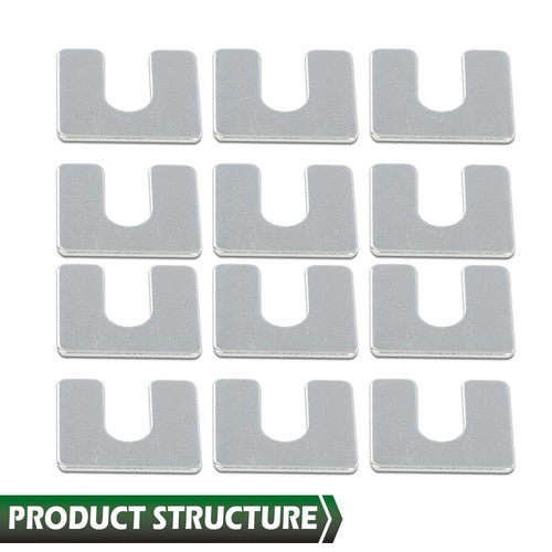 Solid Spare New Fit For GM 1/16" & 1/8" Thick- 3/8" Slot Body & Fender Alignment Shims Kit