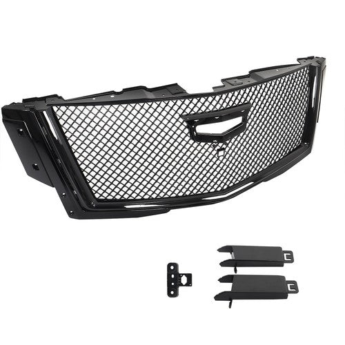 Solid Spare Front Bumper Grille Honeycomb Mesh Grill Fit For Cadillac Escalade 15-20 Plastic