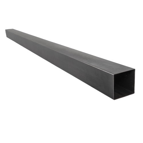Solid Spare Steel Raw RV Rear Bumper Standard 4" x 4" W/ Bumper Plug For RV Camper