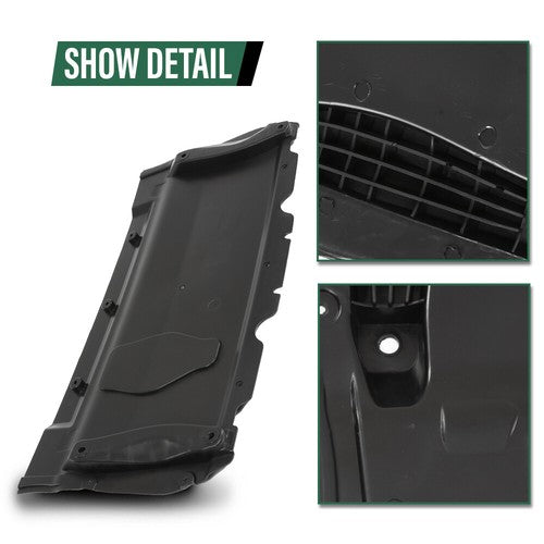 Solid Spare Fit For 2011-2018 Audi A6 A7 S6 S7 RS7 Radiator Support Cover Splash Shield