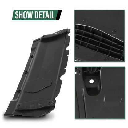 Solid Spare Fit For 2011-2018 Audi A6 A7 S6 S7 RS7 Radiator Support Cover Splash Shield