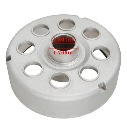 Solid Spare Rear Brake Drum Hub & Shoes For Honda TRX300 TRX300FW 2x4 4x4 Fourtrax