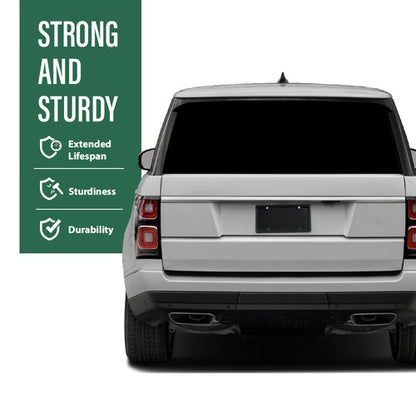 Solid Spare Rear Bumper Hitch Receiver Tow Eye Cover Fit For 2013-2018 Range Rover LR056298
