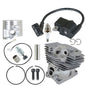 Solid Spare 47mm Bore Cylinder Piston Ignition Coil Kit For MS362 MS362C 11400201200