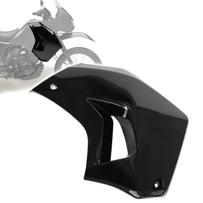 Solid Spare For Kawasaki KLR650 Camo 2008-2018 Right Side Radiator Shroud Black Painted