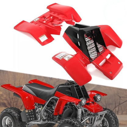Solid Spare Fenders + Gas Tank Plastic + Grill Kits For Yamaha YFZ350 Banshee 350 1987-2006