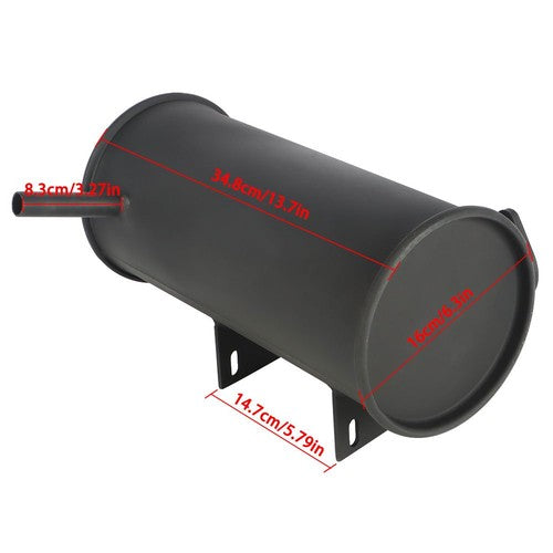 Solid Spare 14396-G1 15460-G1 2-Cycle One Set Golf Cart Exhaust Muffler For 1976-1987 E-Z-GO