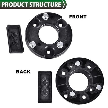 Solid Spare Fit For 09-20 Ford F150 2" Leveling Lift Kit+N3 Shock Suspension Lift Kit