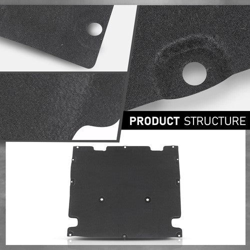 Solid Spare Engine Under Cover Splash Guard Shield Fit For 2018-2023 Audi Q5 Q5 PHEV SQ5