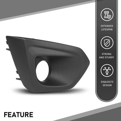 Solid Spare Fog Light Bezel Lamp Cover Fit For 2012 2013 2014 Subaru Impreza Right Side