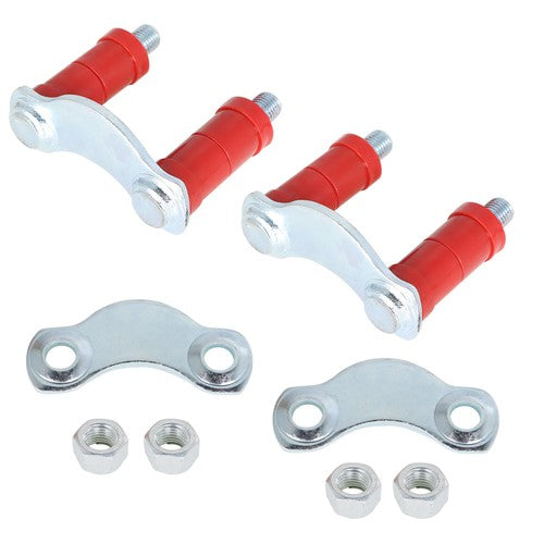 Solid Spare Fit For Chevrolet 150 210 Bel Air 1955/55 Rear Leaf Spring Shackle Kit One set