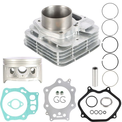 Solid Spare 98-04 Top End Rebuild Kit Cylinder Piston Gaskets For Honda Foreman 450 4x4