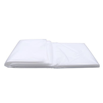 Solid Spare Clear Greenhouse Plastic Sheeting -6 mil UV Resistant Polyethylene 14 × 25 FT US