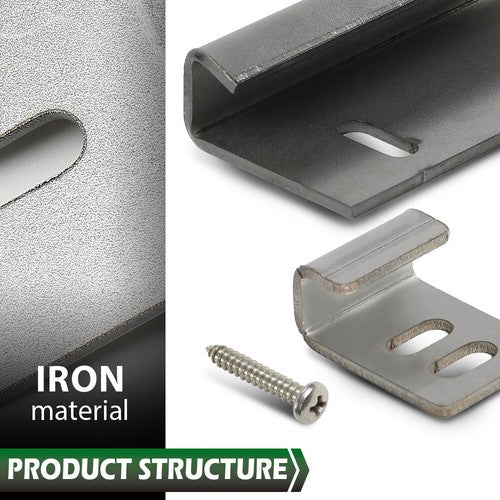 Solid Spare New Hold-Down Brackets/Fasteners Kit For Series 970 Portable Toilets