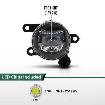 Solid Spare LED Fog Lights Driving Lamps Fit For 2019-2020 Volvo XC40 31689174 31689175