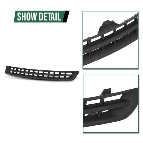 Solid Spare Front Lower Bumper Cover Grille Molding Left Side Fit For 2007-2014 Volvo XC90