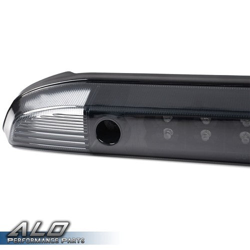 Solid Spare Fit For 2001-2004 Nissan Frontier Pickup Smoke Lens LED 3rd Brake Tail Light
