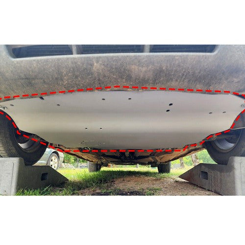 Solid Spare Skid Plate Belly Pan Aluminum For 99-10 VW Volkswagen Golf Jetta MK4 New Beetle