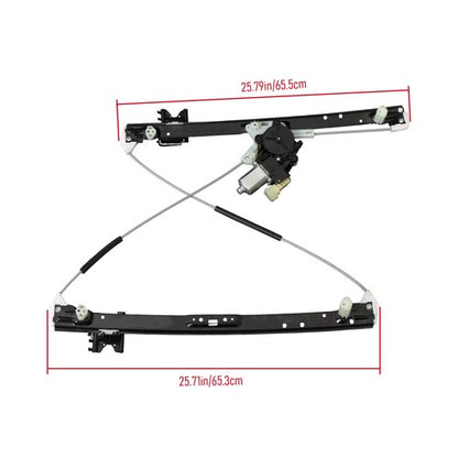 Solid Spare Front LH Power Window Regulator 6Pins For Land Rover Range Rover 2013-18 2019