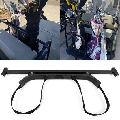 Solid Spare Golf Bag Holder Bracket Attachment Cart For EZGO Club Car Yamaha Rear Seat