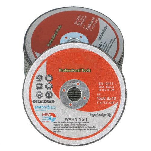 Solid Spare 3"x1/32"x3/8" Cut Off Wheels Die Grinder Metal Cutting Disc 25 Pcs