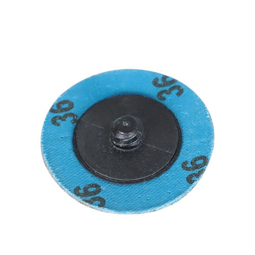 Solid Spare 25 Pcs 2" 36 Grit Zirconia + Grind Aid Quick Change Sanding Discs Type