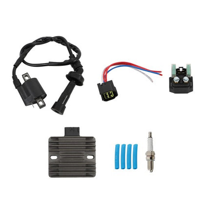 Solid Spare Ignition Coil Regulator Relay Connector Plugs For YAMAHA Rhino 660 2004 - 2007