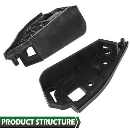 Solid Spare Fit For Chevrolet Malibu 2016-2018 Front Bumper Brackets Retainer Support 6Pcs