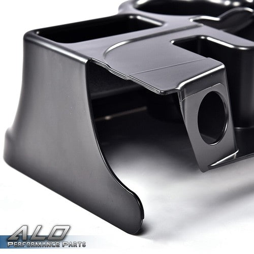 Solid Spare Center Console Cup Holder Matte Black Fit For 2003-2012 Dodge Ram 1500 2500 3500