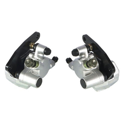 Solid Spare Front Brake Calipers & Disc Rotors For Yamaha Big Bear 400 YFM400F 4x4 2000-2006
