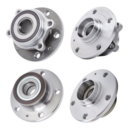 Solid Spare 4pcs For Volkswagen Passat Jetta Tiguan Audi TT Front Rear Wheel Bearing Hub FWD