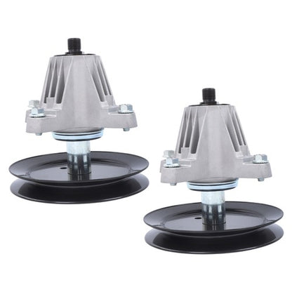 Solid Spare 2 Pack Spindle For Cub Cadet 618-09260 618P09260 RZT2242 Z5200 ZTS1-42 Fab