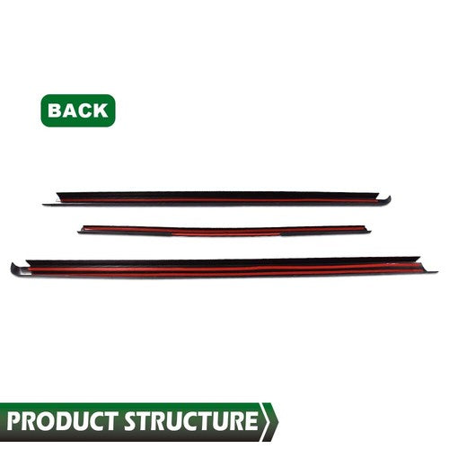 Solid Spare Fit For 2005-2014 Nissan Frontier King Cab Tailgate Bed Rail Protector Caps