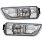 Solid Spare Pair Clear Bumper Driving Fog Light Kit For Honda Accord 4DR Sedan 2003-2007