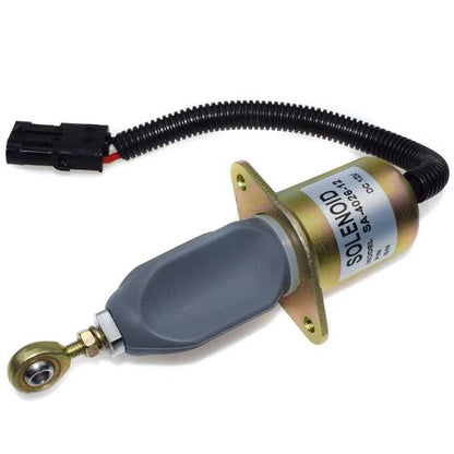 Solid Spare 12V Fuel Shutoff Solenoid SA-4026-12 for Ford 5.9L 8.3L Cummins Engine 3919422