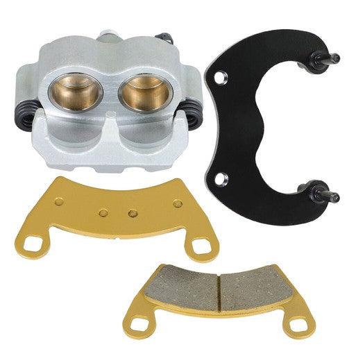 Solid Spare Rear Left Brake Caliper Pads Mounting Bracket For 2014-2017 Polaris RZR XP 1000