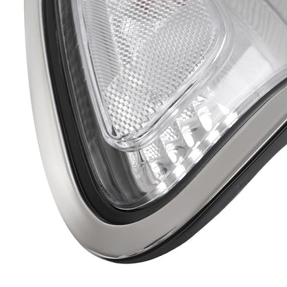 Solid Spare 2PC Side Marker Corner Parking Lights Turn Signal Chrome For Toyota Tacoma 01-04