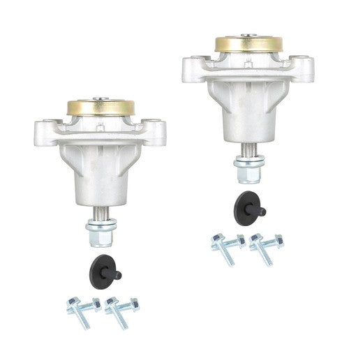 Solid Spare 2 Packs Spindle For Hustler 36 42 52 Inch Deck Raptor Limited 604214