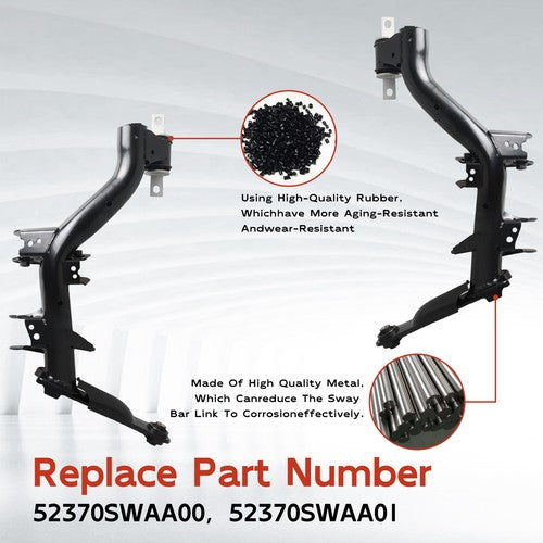 For Honda CR-V CRV 2007-2011 Rear Left + Right Suspension Control Trailing Arm