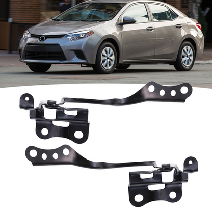 For Toyota Corolla 2014 2015 2016 Hood Hinge Driver & Passenger Front Side LH RH