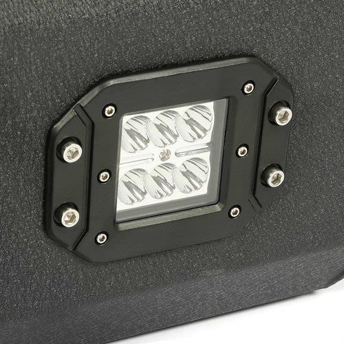 Solid Spare Fit For 2009-2014 Ford F150 Truck Complete Rear Steel Bumper One Piece Textured