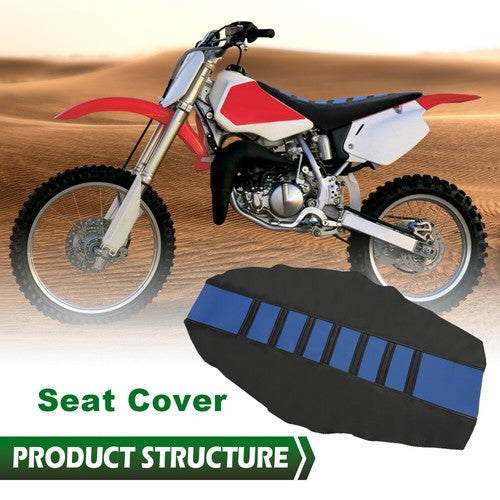 Solid Spare Soft Seat Cover Fit For Honda CR125R CR250R CR500R CRF100 CRF125f 97-2021 Blue